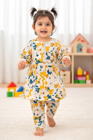 Floral Baby Girl 2-Piece Outfit