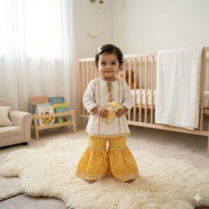 Yellow Garara Set